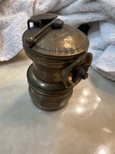 Vintage Auto Lite Carbide Lamp Universal Lamp Co. Made In USA Missing Parts