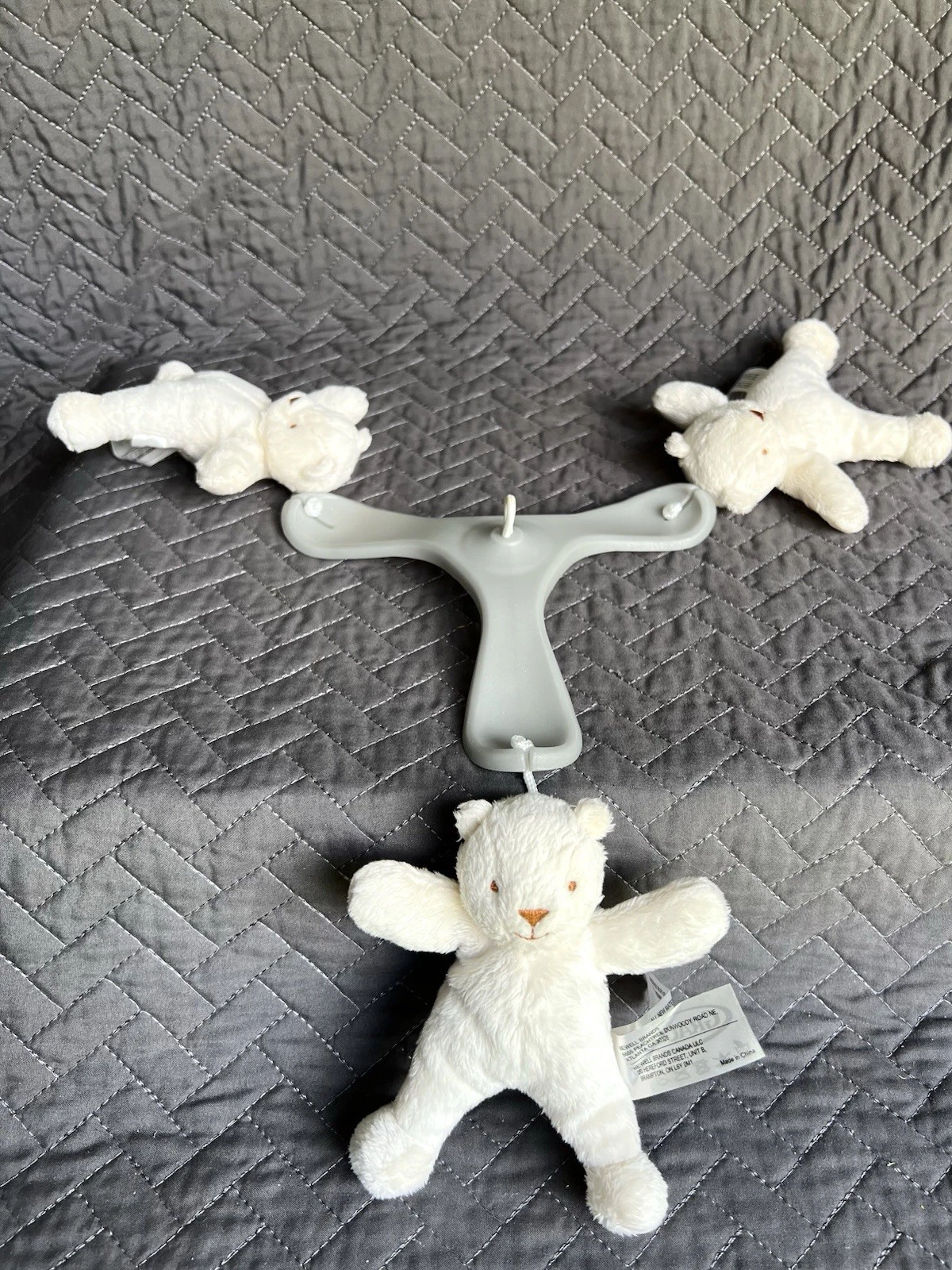 Graco DuetSoothe Swing and Rocker Replacement Mobile Toy Arm Bar w/ Plush Bears
Opens in a new windo
