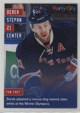 2015-16 Party City Jr Rangers New York Rangers Team Issue Derek Stepan 0t2