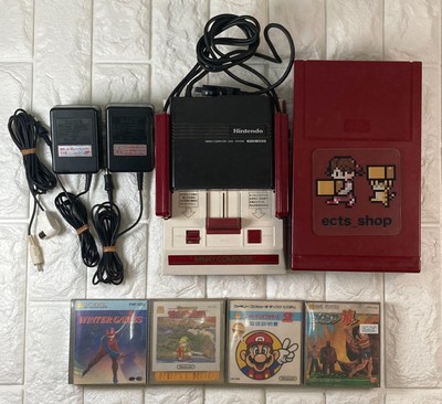 NINTENDO Famicom Disk System Console games Lot of 4 Zelda Mario2 Japan #0004