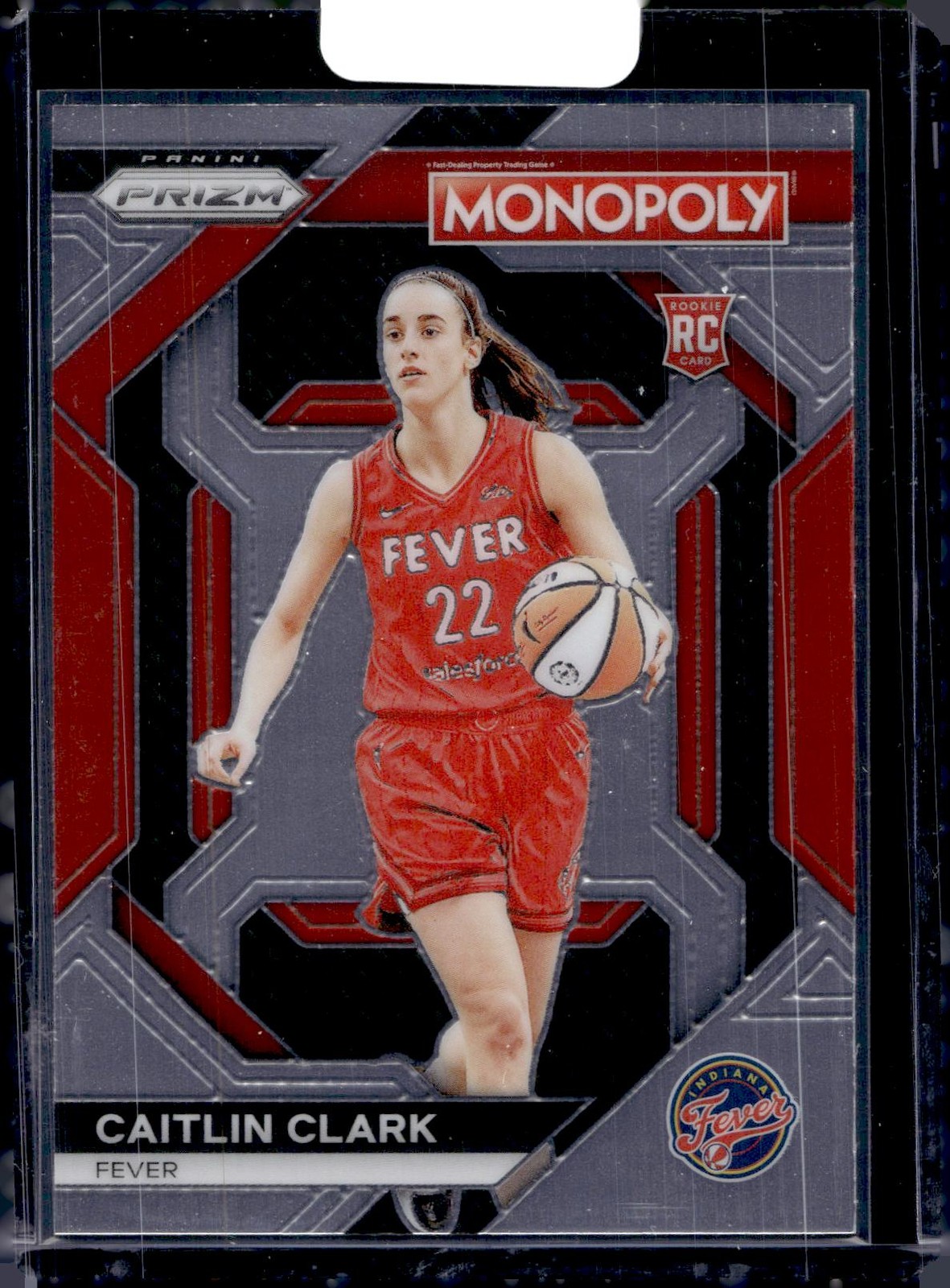 2024 Panini Prizm Monopoly WNBA #WNBA27 Caitlin Clark All-Star Silver