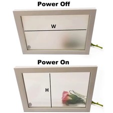 Smart PDLC Privacy window film remote Control any size shorter then 37x53" 120V