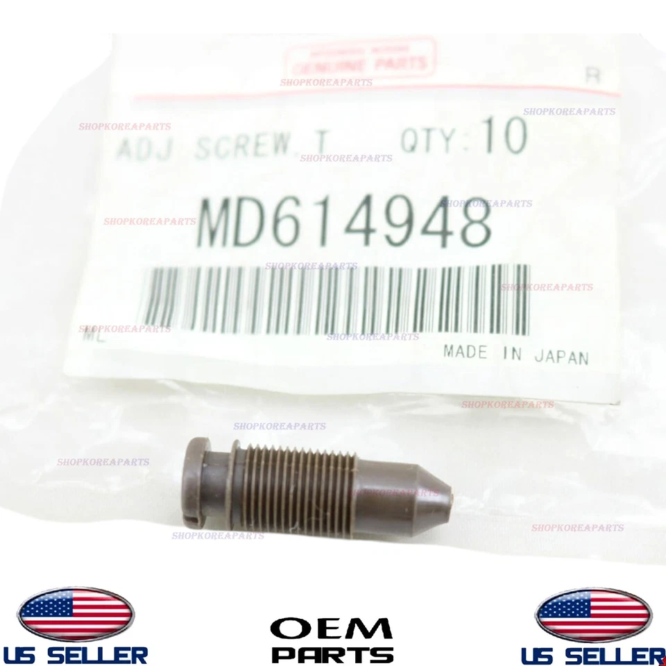 Genuine OEM Throttle Body Idle Adjustment Screw & O-Ring Mitsubishi - Image 2 of 4