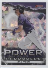 2020 Bowman's Best Power Producers Atomic Refractor Zac Veen #PP-ZV 07ke