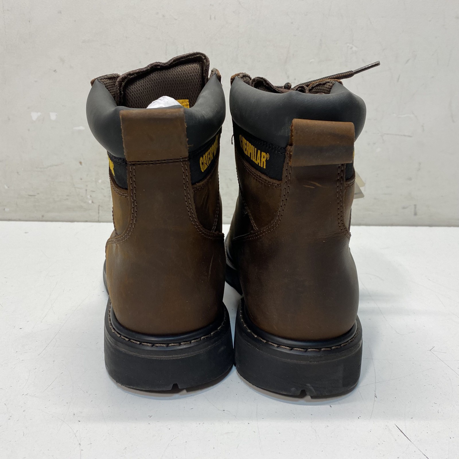 Caterpillar Brown Solid Work & Safety Work Boots … - image 4