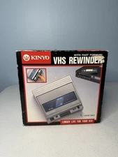 Kinyo VHS 2-Way Video Rewinder Fast Forward UV-512 BRAND NEW NEVER OPENED