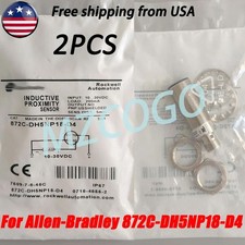 2 QTY! FOR ALLEN BRADLEY 872C-DH5NP18-D4 INDUCTIVE PROXIMITY SWITCH