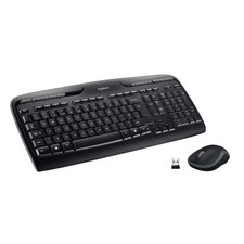 Logitech MK330 Wireless Keyboard and Mouse Combo for Windows, 2.4 GHz Wireless w