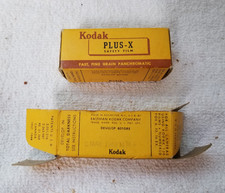Vintage Kodak Plus-X PX 120 Film 1957 2 Rolls