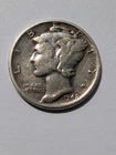 1942-P Mercury Dime, 90% Silver w/ Subtle Pleasant Toning
