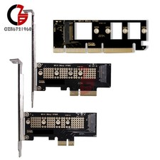 M2 Adapter Card PCIe to M.2 NVMe SSD PCI-E X1 X4 X16 Built-in Expansion Card