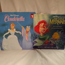 2x The Little Mermaid 1990 Cinderella 1993