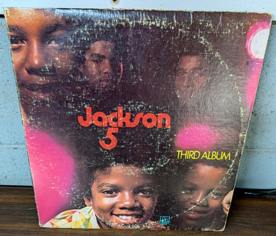 Jackson 5 ''Third Album'' Vintage Vinyl Record LP 1970 Motown MS-718 Stereo...