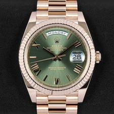 Rolex Day-Date 228235 Bracciale President Rosa con Lunetta Rosa