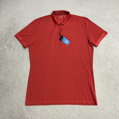Galvin Green Polo Shirt Mens Large Red Ventil8 Plus Golf Performance NEW