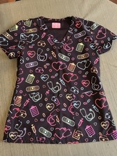 Ava Theresa Scrub Top Size Xs
