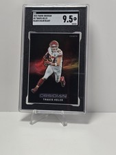 2023 Panini Obsidian - Black Color Blast Travis Kelce #2