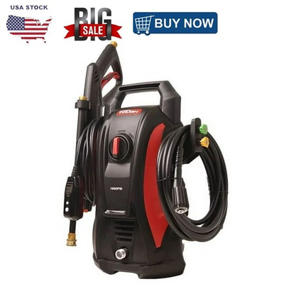 #ad #ad Electric Pressure Washer 1600 Psi for Household Portable Cars Patios Drive $101.46