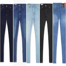 Levis 505 Mens Original Regular Straight Fit Denim Jeans Bottom Zip Fly New.