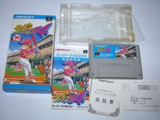 Super Famista 4 Super Famicom SFC Japan import Box Manual CIB US Seller