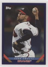 2019 Topps Archives 1993 Design Purple 17/175 John Smoltz #258 HOF 0h1