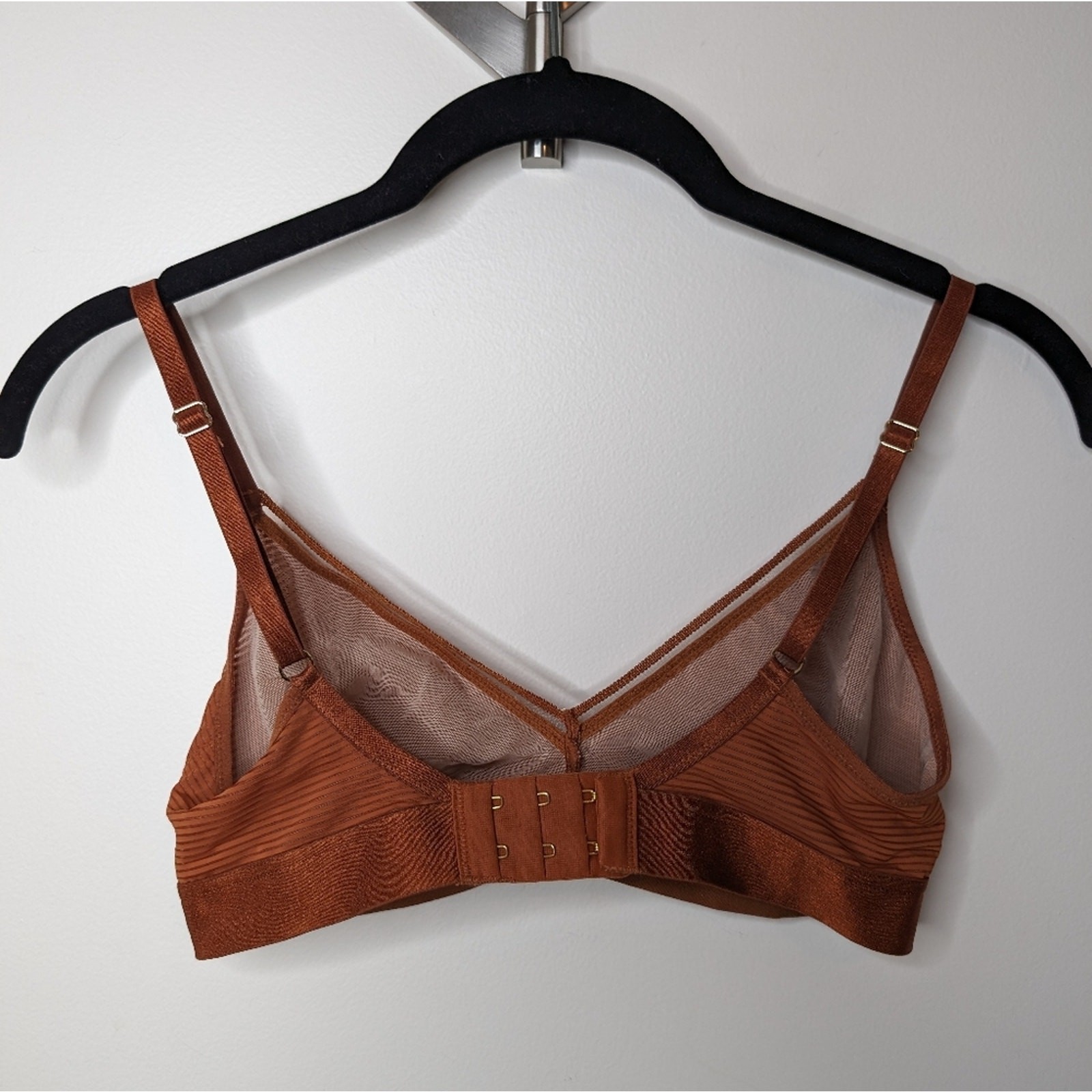 Thirdlove Triangle Wireless Bralette Ginger Shado… - image 5