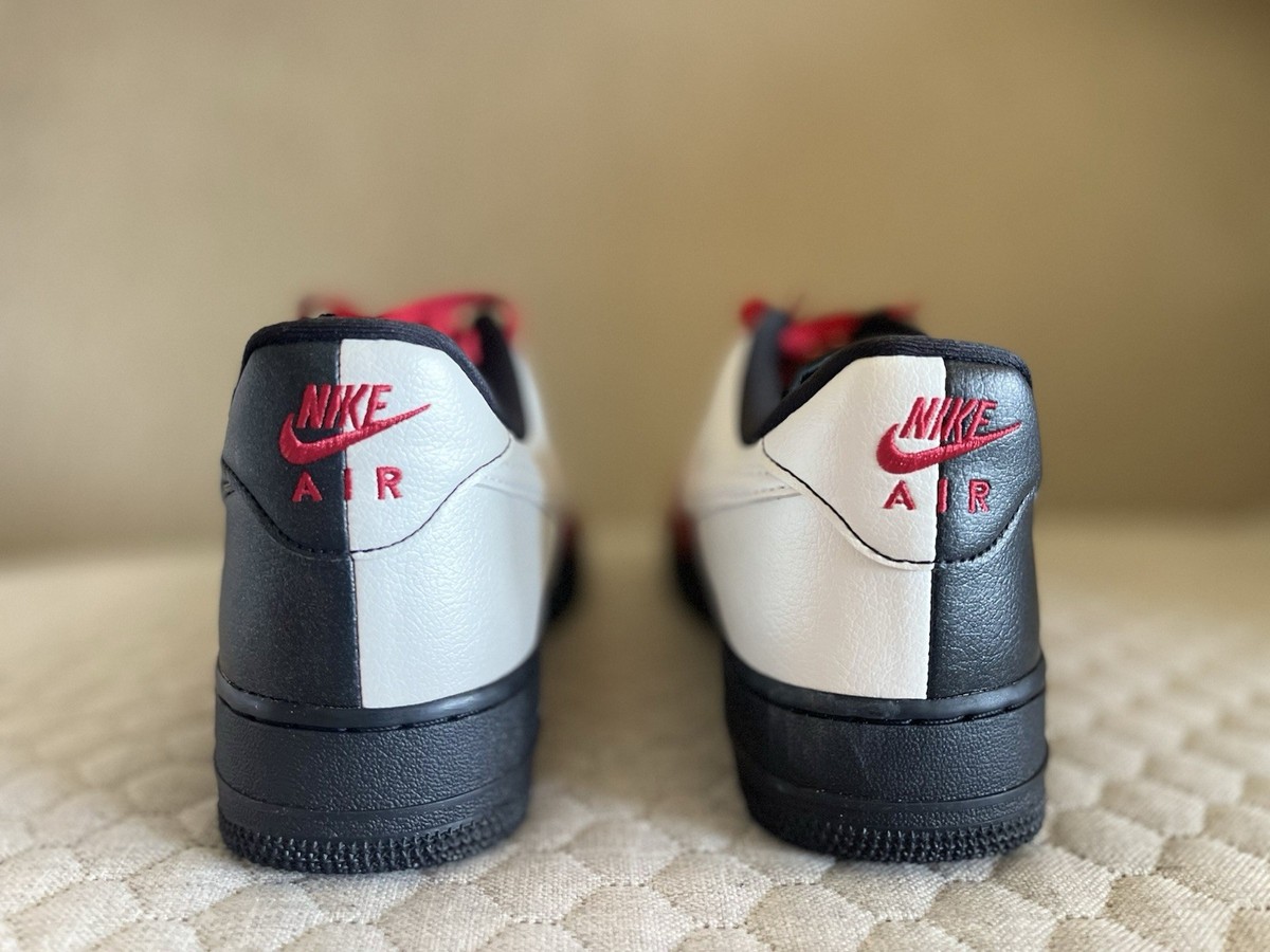 Size 8 - Nike Air Force 1 Low 07 'Scarface' Gym Red Black IB6847