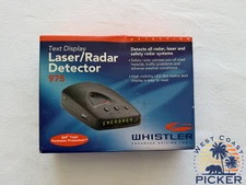 Whistler 975 Road Laser & Radar Detector Unit (NOS)