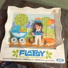 Ideal Flatsy Nancy Baby Play Doll Poseable Brown Hair Original Packaging