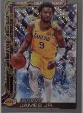 Topps 2025-26 Holiday Bronny James Jr. Los Angeles Lakers Insert Card #H121