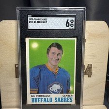 1970-71 OPC O-PEE-CHEE #131 Gilbert Perreault HOF Rookie SGC 6 EX-NM Sabres RC