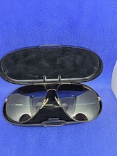 Carrera 5421 Vintage Sport-Sonnenbrille 80er Jahre Germany Schwarz/ Gold Top