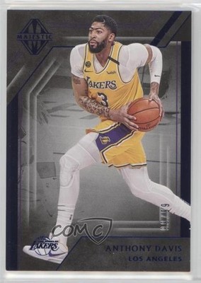 2019-20 Panini Chronicles Majestic Blue 99/99 Anthony Davis #366 uk2