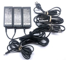 Lot of 3 Genuine Dell Laptop Charger AC Power Adapter HA65NS5-00 02D1TJ 65W