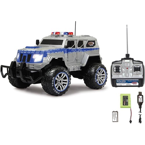 Jamara Polizei Panzerwagen 27MHz RC Monstertruck Polizeitruck Einsatzfahrzeug - Bild 1 von 10