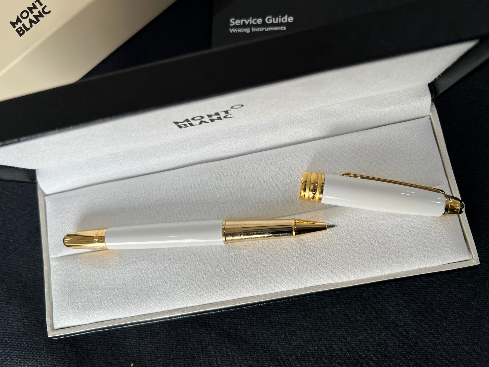 Montblanc Meisterstück Solitaire Tribute Classique Rollerball Pen – Fast Ship