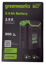 Greenworks Ultra Power 60V 5.0 Ah Battery - NEW FREE SHIPPING