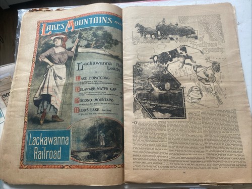 New York American Journal summer vacation guide 1902 Outstanding Condition - Bild 13 von 24