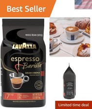 2.2 LB Espresso Barista Gran Crema Whole Beans - Full-Bodied Medium Roast Coffee 13.63 per pound