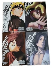 Naruto Shippuden Box Set 1-4 (DVD) Lot Of 4