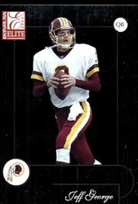 Jeff George 2001 Donruss Elite #96 Redskins NFL READ FREE SHIPPING AutographDen