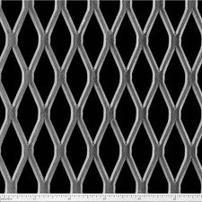 Steel Expanded Metal Sheet Flattened (3/4#9) .110" Thick x 24" x 24"