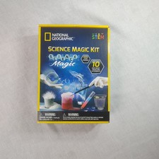 National Geographic SCIENCE MAGIC Chemistry Set 10 Magic Tricks Experiments