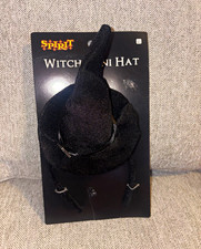 Spirit Mini Witch Hat Headband Black Felt Halloween Costume One Size