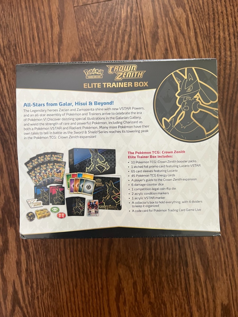 Pokémon TCG: Crown Zenith Elite Trainer Box - 10 Packs for sale