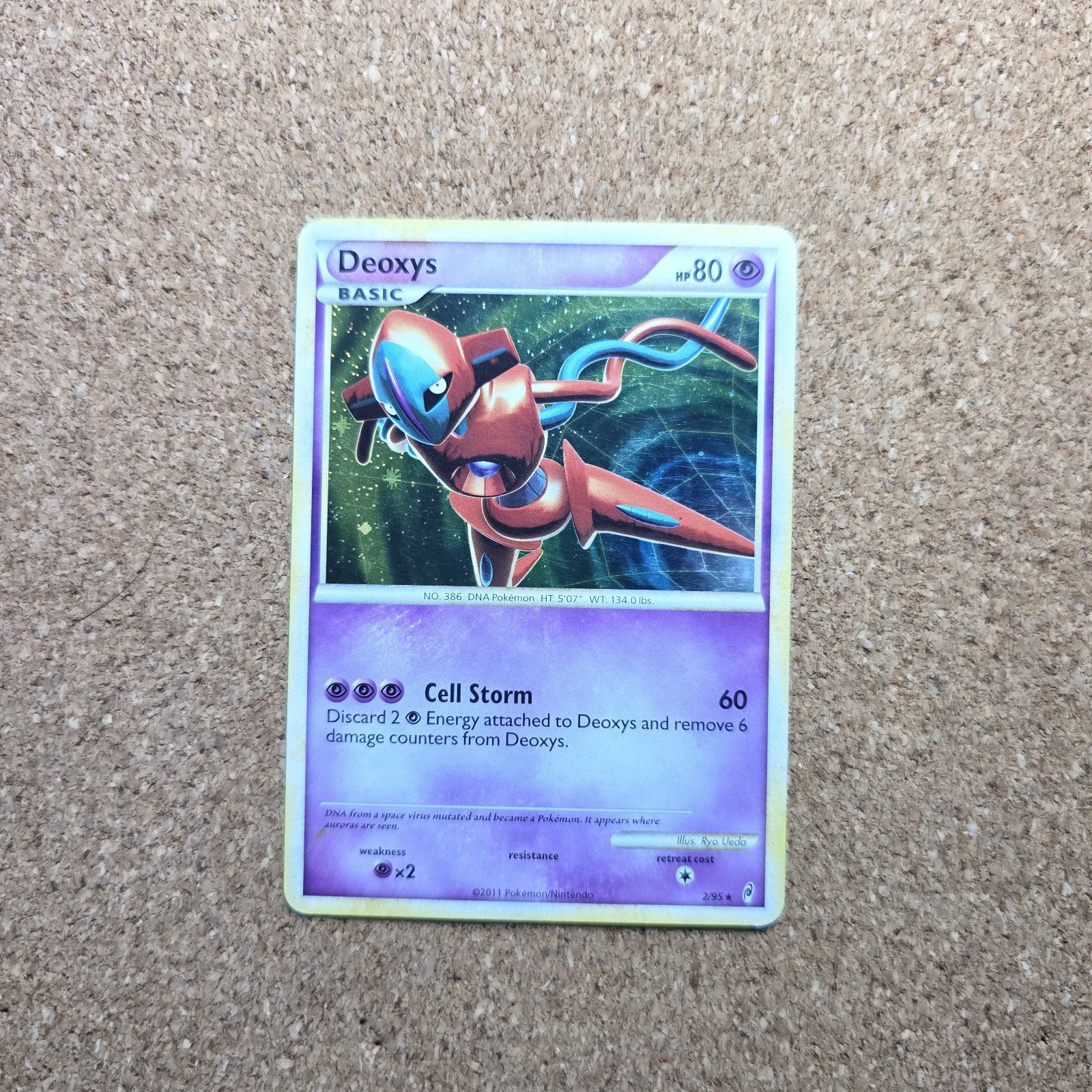 Deoxys Call of Legends Holo Rare 2 *FC