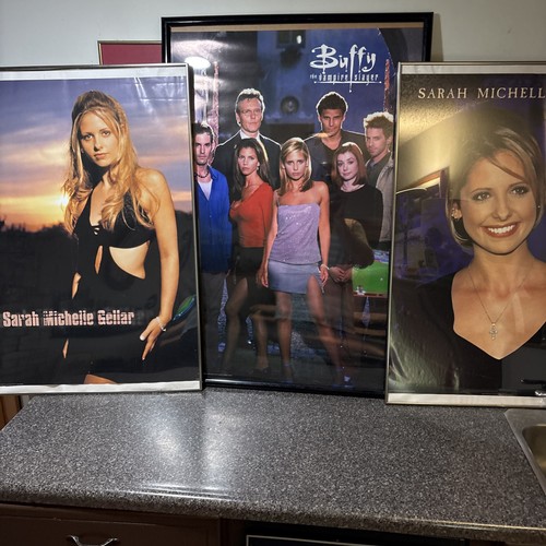 BUFFY THE VAMPIRE SLAYER Vintage Poster Angel Sarah Michelle Gellar Lot Of 3