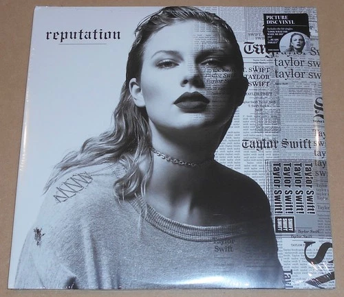 Taylor Swift Reputation Vinyl Picture Disc LP Ed Sheeran Sealed New Soft Corners