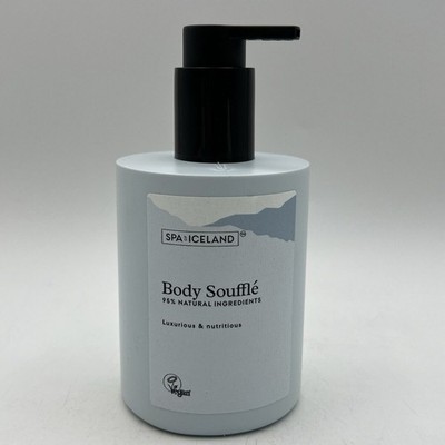 SPA of ICELAND Body Souffle Body Cream Pump Vegan 300 ml Lotion Moisturizer