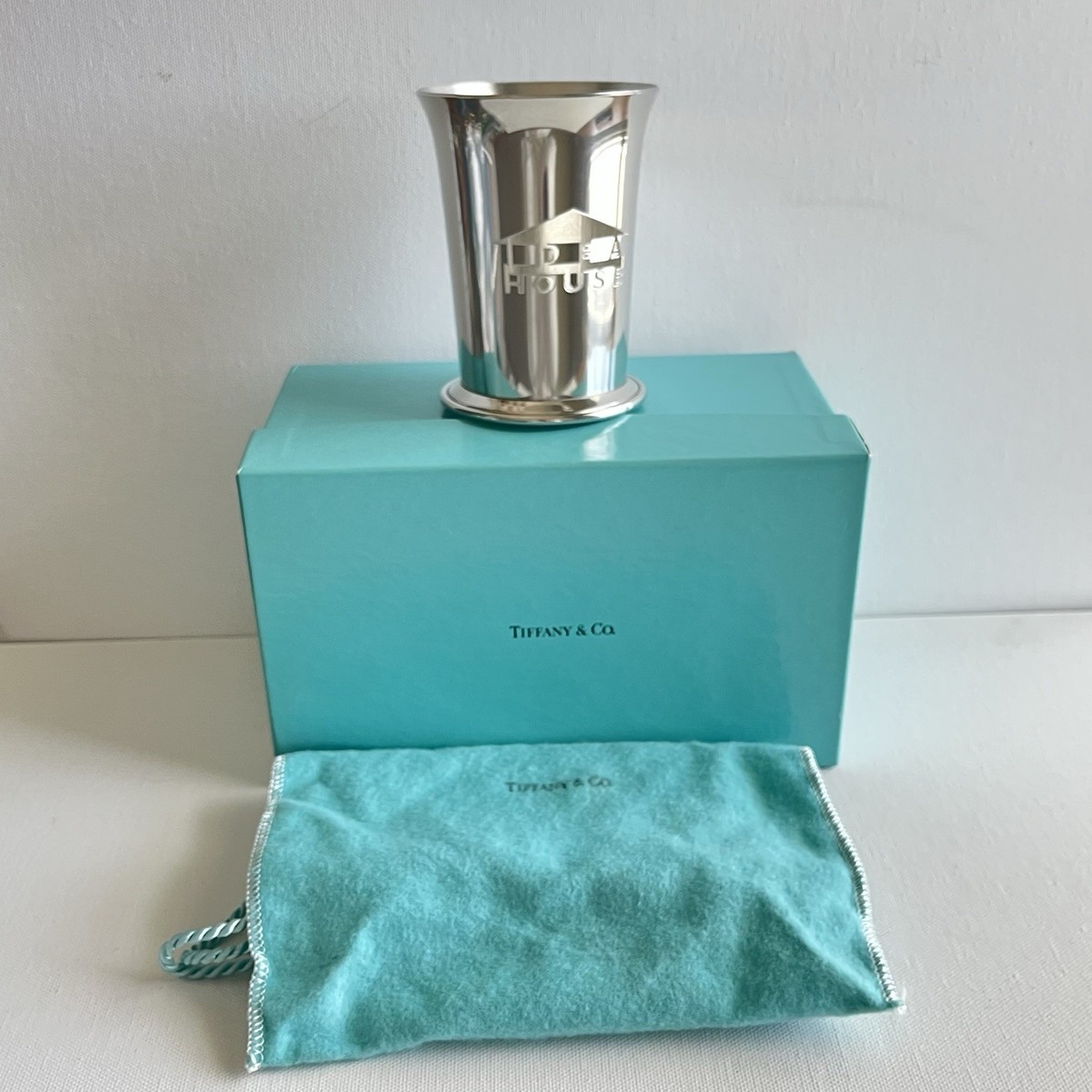 Tiffany & Co. Handcrafted Pewter “Idea House” Cup | eBay